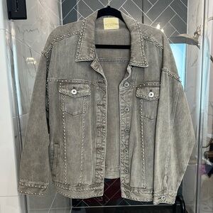 Judith March Studded Jean Jacket